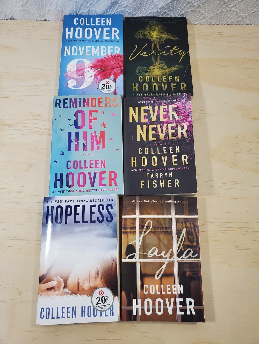 Colleen Hoover Book Lot